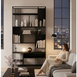 REGAŁ NA KSIĄŻKI METALOWE  RNK-143